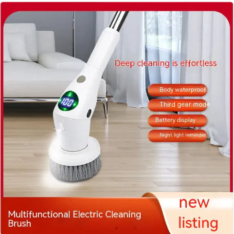 Wireless Electric Cleaning Brush Multifunctional Scrubber for Kitchen, Floor & Household Use
