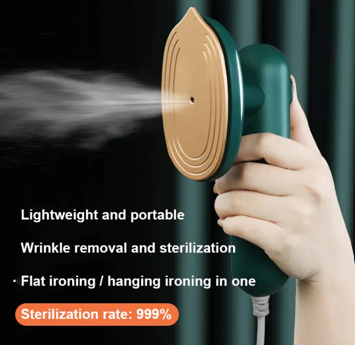 Mini Portable Steam Iron Fast Heating, Lightweight & Travel‑Friendly Ironing Machine