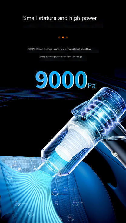 Cordless Car Vacuum Cleaner – Compact Design, Powerful Suction for Quick Cleaning