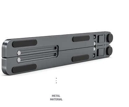 Adjustable Aluminum Laptop Stand Ergonomic Holder for MacBook, Lenovo & All Laptops